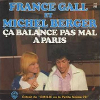 Michel Berger in duet with France Gall - Ça Balance Pas Mal À Paris