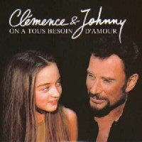 Clémence in duet with Johnny Hallyday - On A Tous Besoin D'Amour