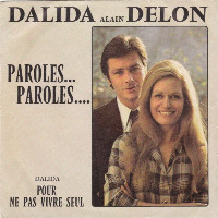 Dalida and Alain Delon - Paroles... Paroles...