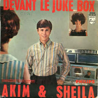 Sheila in duet with Akim - Devant Le Juke-Box