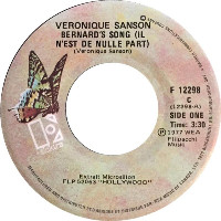 Véronique Sanson - Bernard's Song (Il N'est De Nulle Part) [Version 45t]