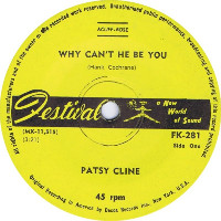 Patsy Cline feat. The Jordanaires - Why Can't He Be You